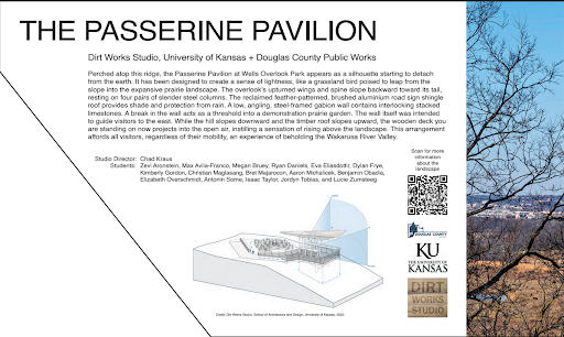 Wells Overlook Panel 1 - The Passerine Pavilion Overview