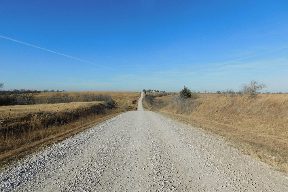 Douglas County gravel road