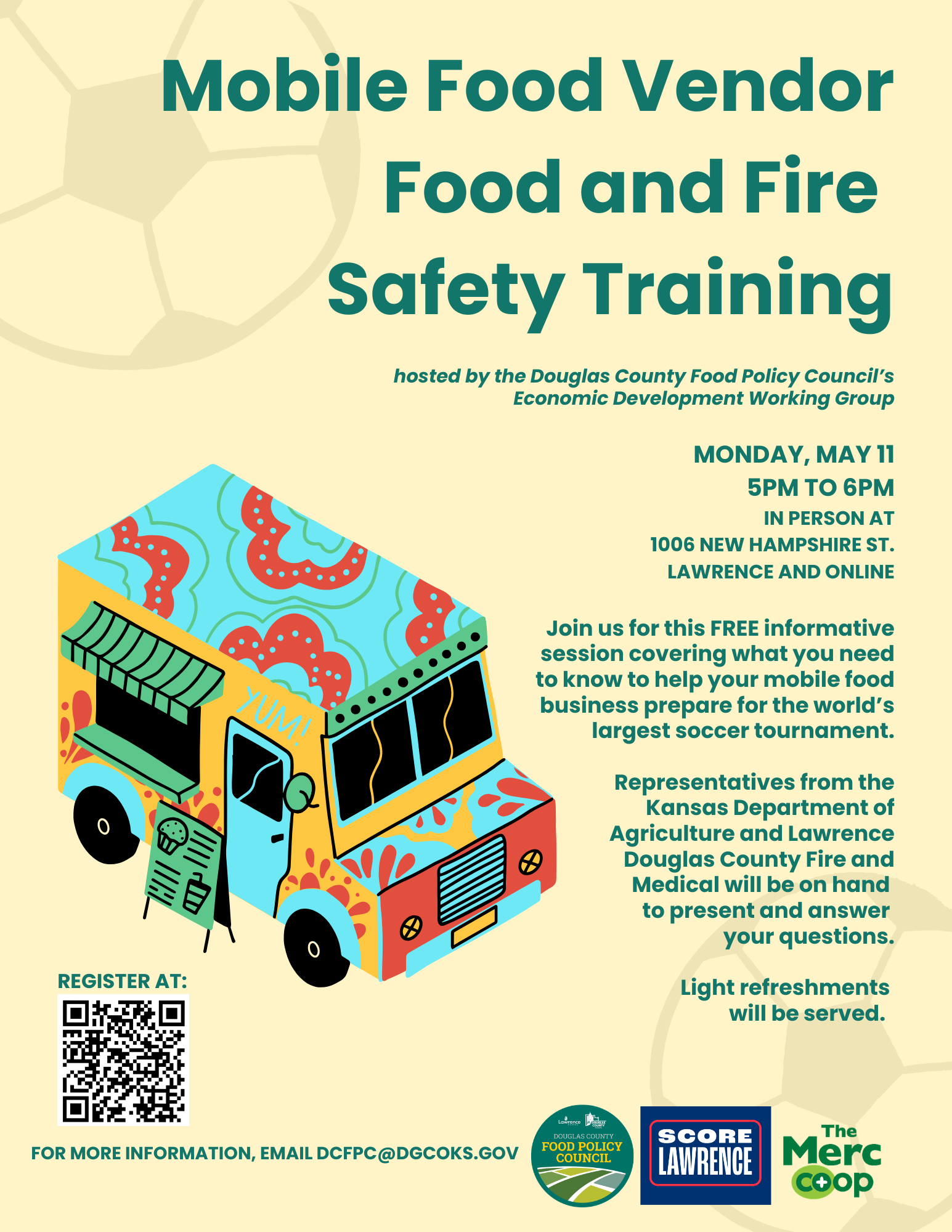 Mobile Food Vendor and Fire Safety Training