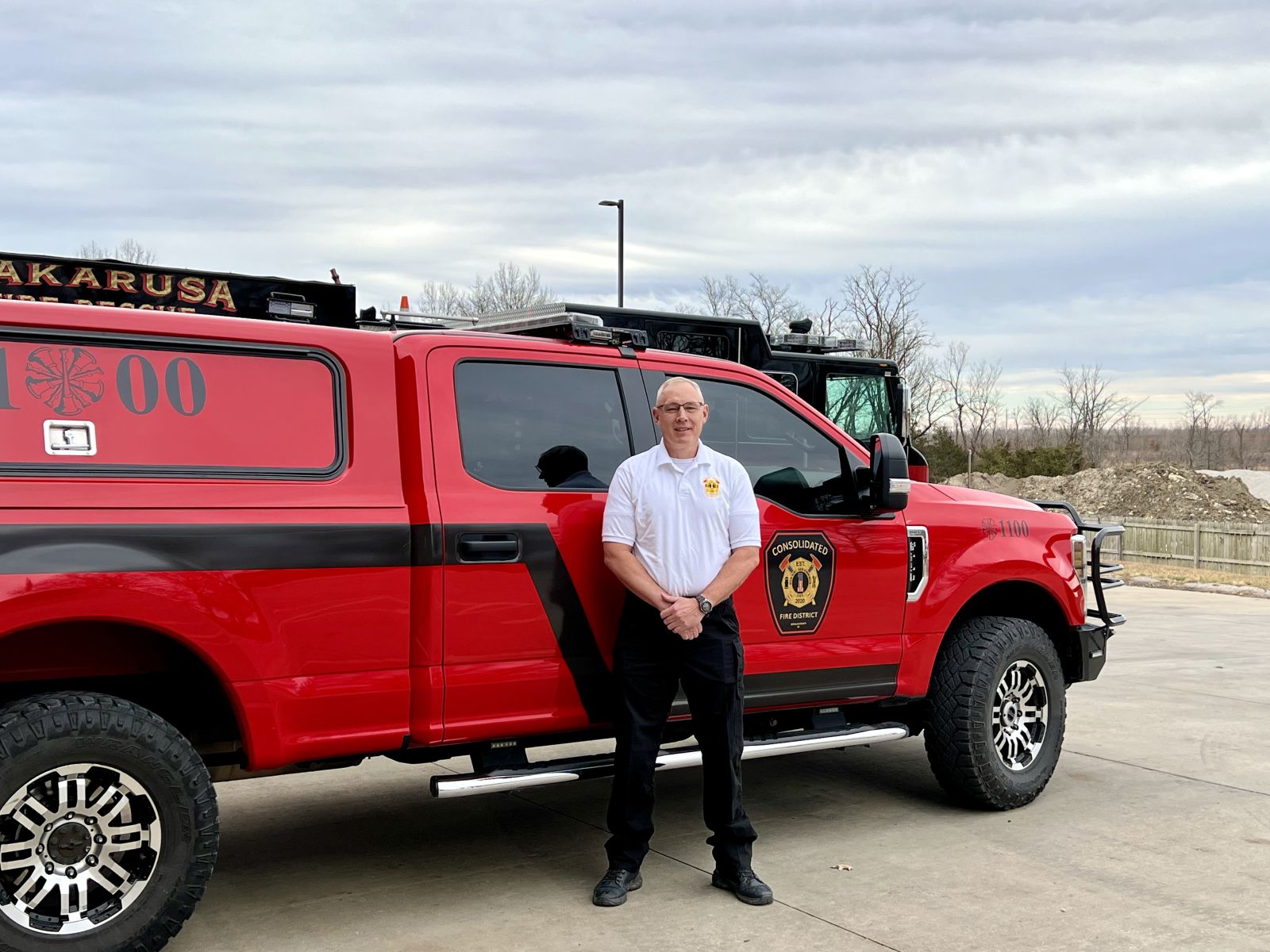 Fire Chief Mike Baxter of Consolidated Fire District No. 1 