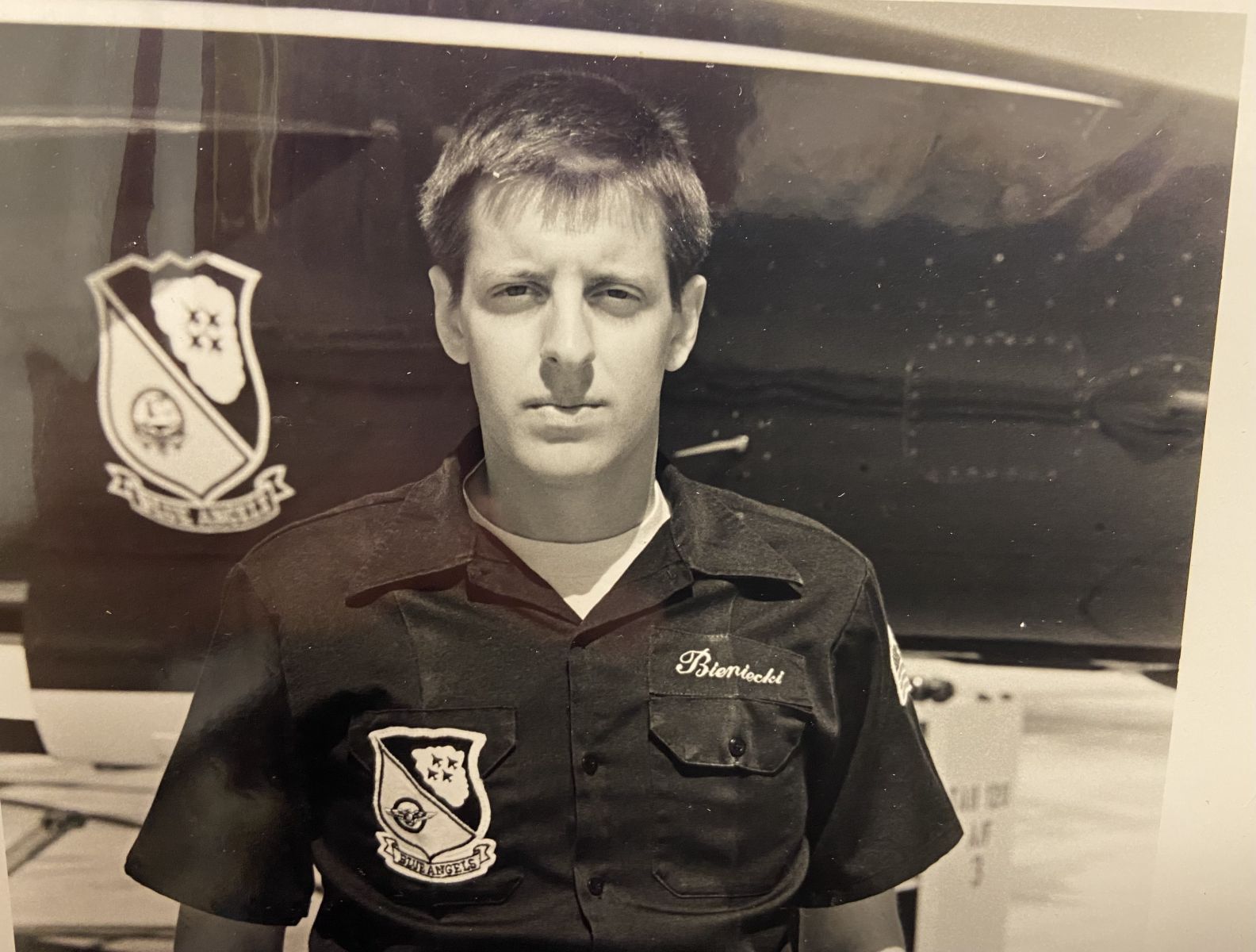 Robert Bieniecki was a maintenance crew chief for the world-famous Blue Angels for three years.