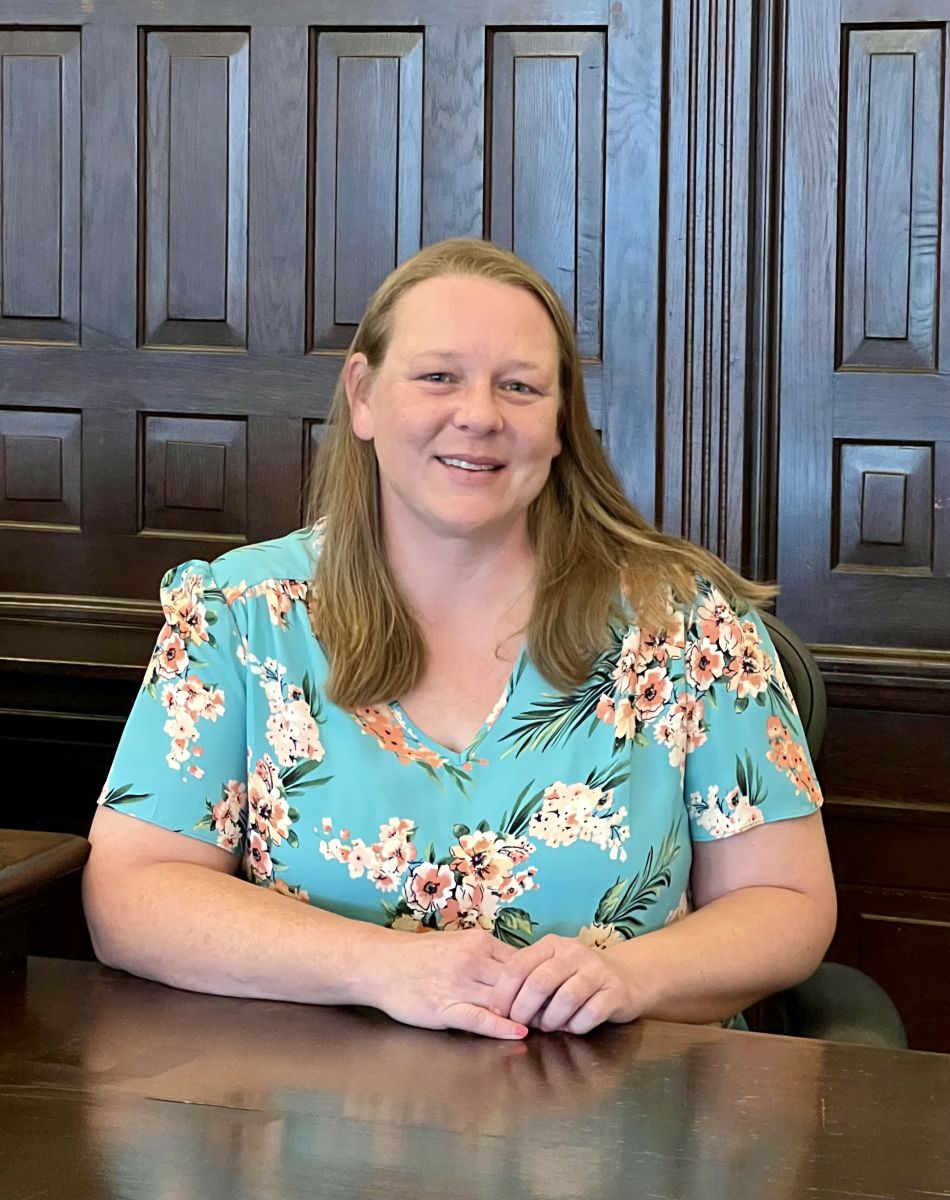 Criminal Justice Coordinator Katy Fitgerald 