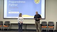 2025 Preparedness Partner Awards presentation by Emergency Management