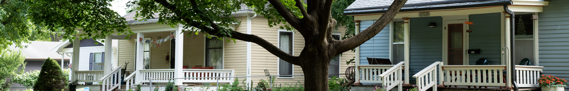 East Lawrence houses