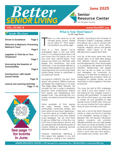 Cover from Better Senior Living June 2025
