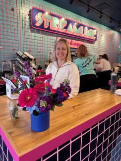 Katie Hoke operates Streamline Coffee from an mobile trailer and a brick-and-mortar store.