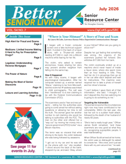 Better Senior Living Cover July 2026