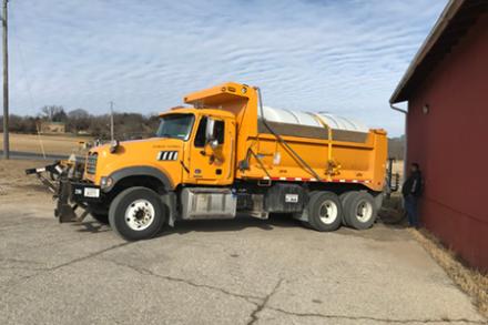 Filling Brine Truck