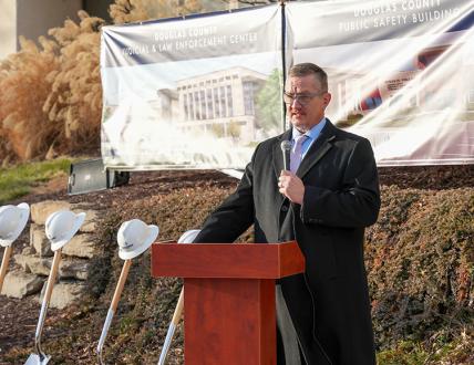 James McCabria - Groundbreaking Ceremony