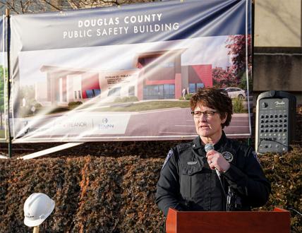 Stacy Simmons groundbreaking ceremony