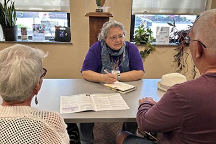 Seniors Getting Assistance