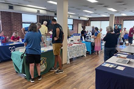 Volunteer Expo in Connolly Room