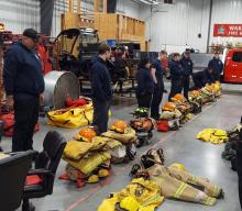 Recruit Lineup with Gear