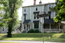 East Lawrence three story house