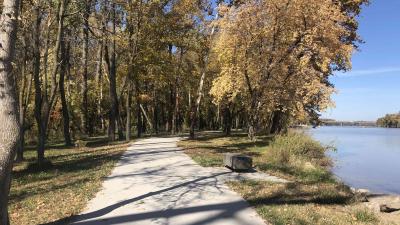 Kansas River Trail in Lawrence