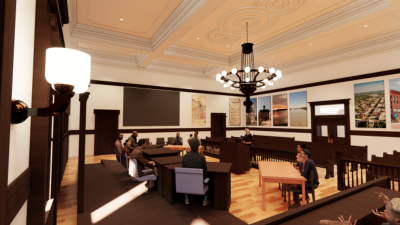 County Commission meeting room design