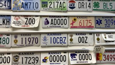 Treasurer's Office license plates