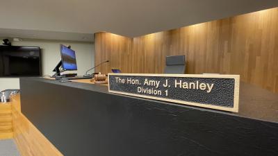 Division 1 Hanley courtroom