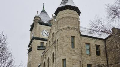 Courthouse in Winter