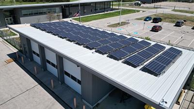 Solar Roof at Douglas County Public Works