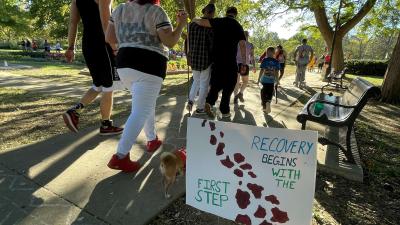 Recovery Walk event