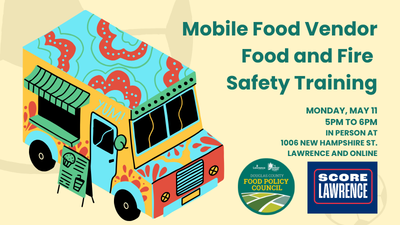 Mobile Food Vendor Food and Fire Safety Training
