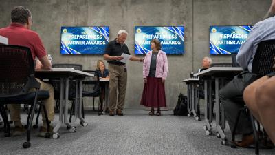 Ruth DeWitt receives 2026 Preparedness Partner Award