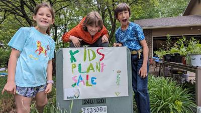 Kids Plant Sale