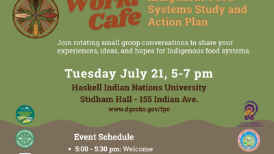 Event Flyer HINU World Cafe DCFPC